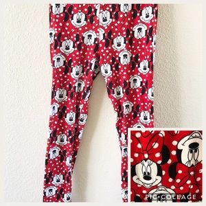 Lularoe Disney Minnie Mouse One Size Leggings